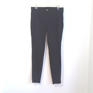 Simply Vera Vera Wang black pull up denim leggings